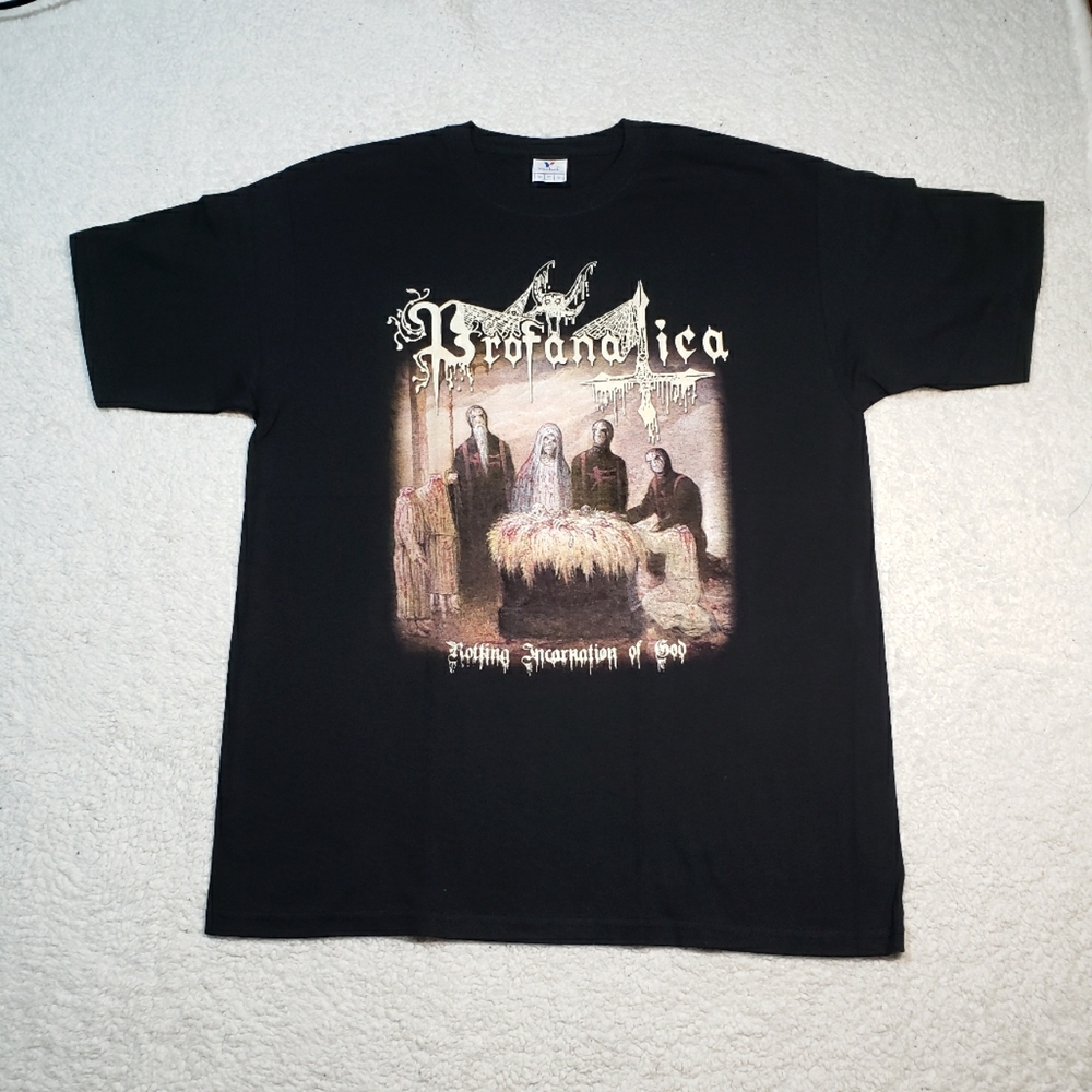 PROFANATICA ROTTING INCARNATION OF GOD SHIRT SIZE L